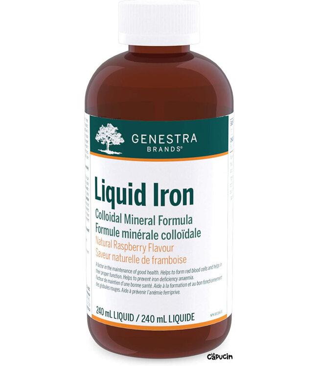 Iron - Liquid - Natural Raspberry Flavor - 240ml