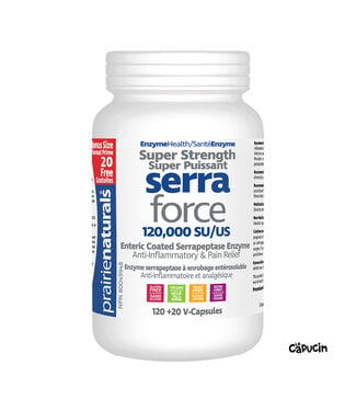 Prairie Naturals Serra-Force SUPER Strength - Prairie naturals