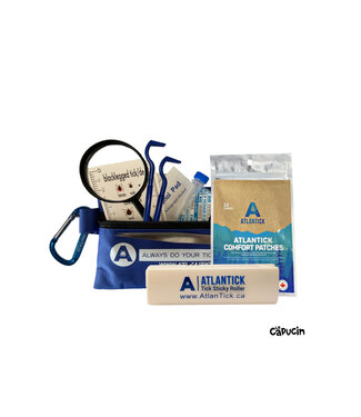 Atlantick Kit Outils d'élimination des tiques et fournitures de premiers soins - Atlantick