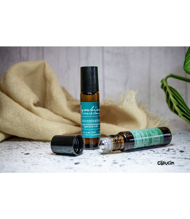 Concentration essential Oil Roll-on - 10 ml by Symbiose