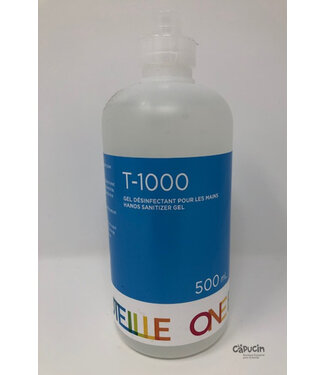One Bottle VRAC au 100 ml | Désinfectant pour les mains | T-1000 | Pêche