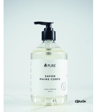 Pure Quémar Moisturizing Hand and Body Wash | Unscented | Bulk per 100 ml