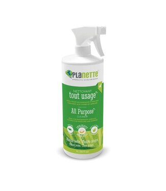 Planette Bulk per 100 ml - All Purpose Cleaner - 3 in 1 - Peppermint & Lime by Planette