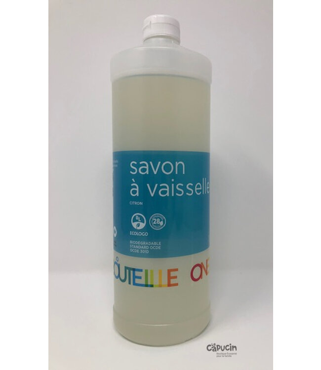 100 ml BULK - Dishwashing Liquid - Lemon - One bottle