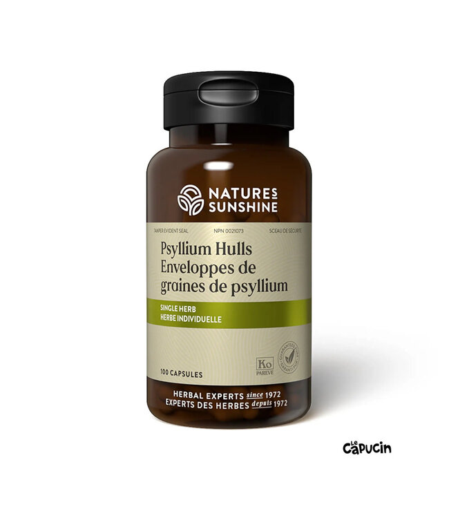 Psyllium Hulls | 100 capsules