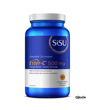 Sisu Ester C 500 mg 90 chewable tablets by Sisu