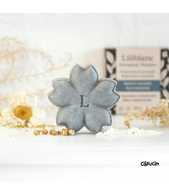 Liliblanc Solid shampoo - White or dyed blond hair - Oatmeal and chamomile