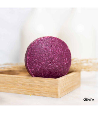 Poussiere d'etoile Vegan Solid Shampoo - Hibiscus - 90g - Fortifies & Gives Shine