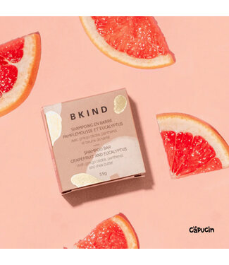 Bkind Shampoo bar - Grapefruit and Eucalyptus- Normal/Oily hair - Choose a size