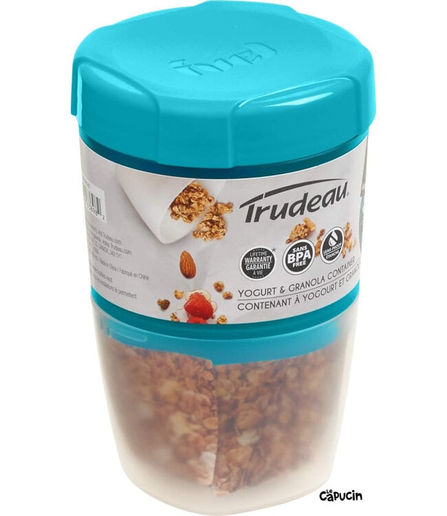 Trudeau Fuel Snack 'N Dip Container - Tropical