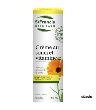 St-Francis Herb Farm Calendula and vitamin E cream - 60 ml