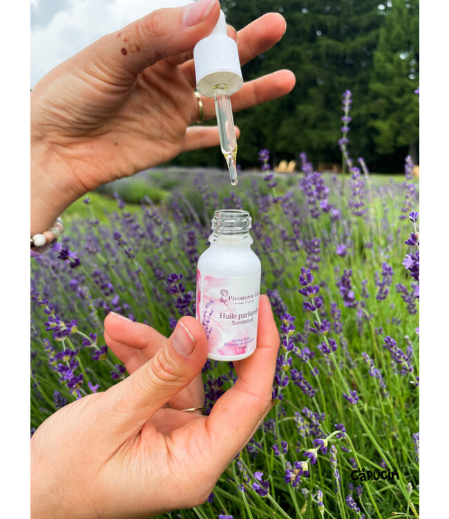 Perfumed Oil Peony & Lavender - 15 ml - Pivoinerie Lili