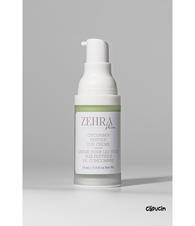 Crème pour les yeux aux Peptides de Concombre 15 ml - Zehra Skin