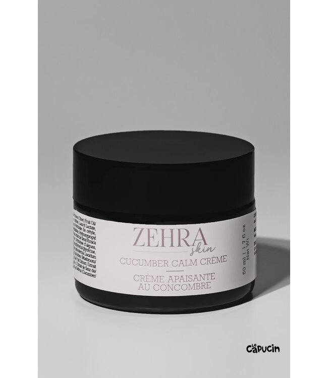 Crème apaisante – Concombre 50 ml  - Zehra Skin