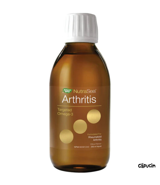 Arthrite oméga-3 saveurs d'agrumes - 200 ml par NutraSea