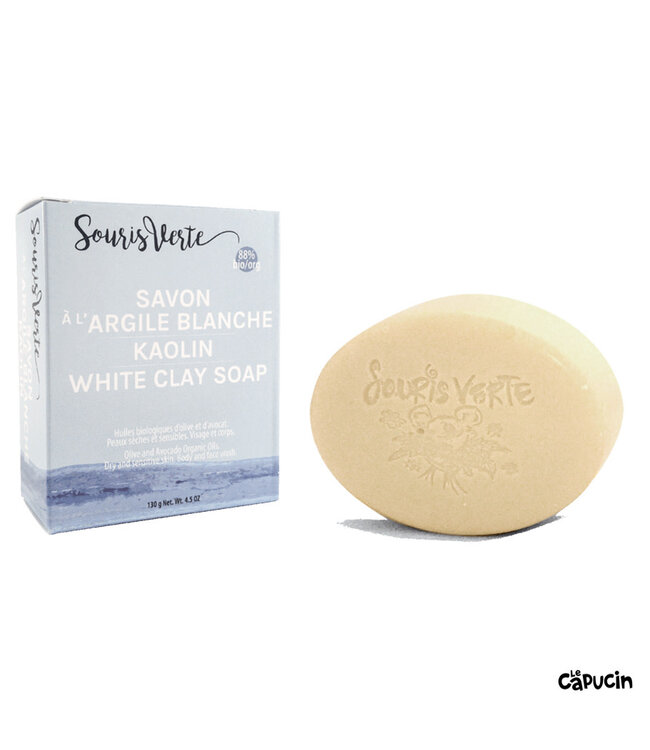 White clay soap