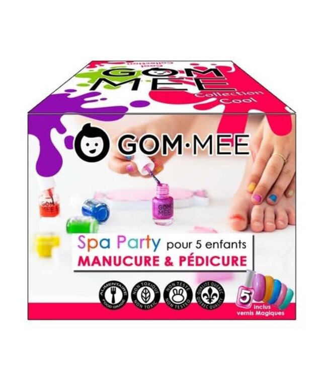 Spa Party Manucure & Pédicure pour 5 enfants - par Gom-mee
