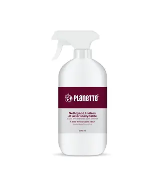 Planette Glass and stainless steel cleaner