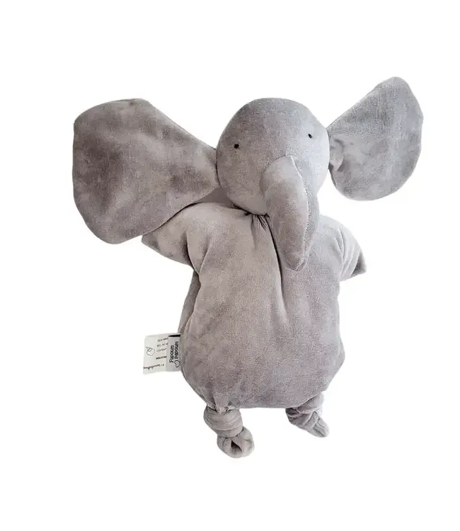 Douillet - Bébé éléphant gris - par Papoum Papoum