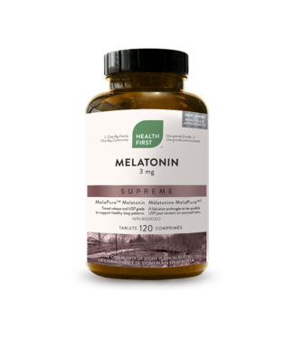 Health First Mélatonine 3mg Supreme- 120 comp. par Health First