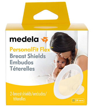Medela Contact Breastshield | PersonalFit Flex | 2/pkg | 24 mm (Standard)