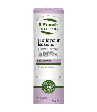 St-Francis Herb Farm Breast Oil - 50 ml - St-Francis Herb Farm