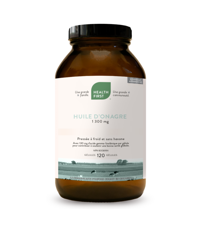 Huile D'Onagre - 120 gel. - Health First
