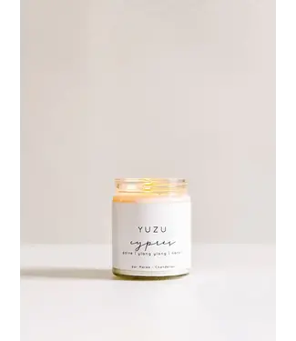 Marée Chandelles Soy candle - Yuzu Cypress - by Marée