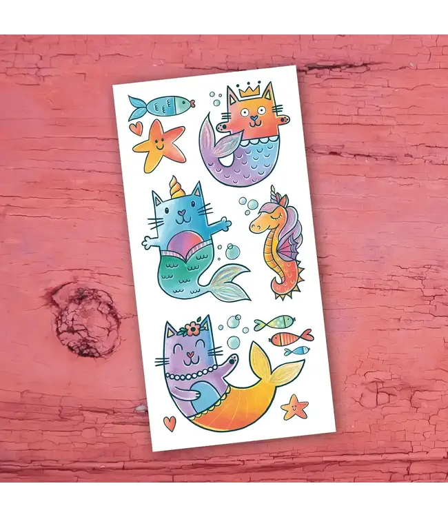 Tattoos - Mermaid cats - Pico tattoo