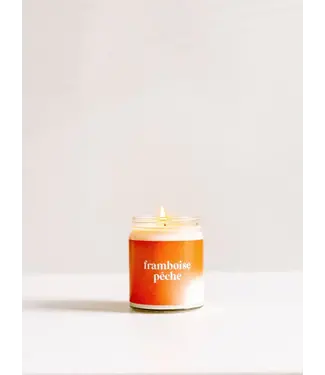 Marée Chandelles Soy Candle - Surprise Candle - 3rd Edition - Peach Raspberry - 270 ml