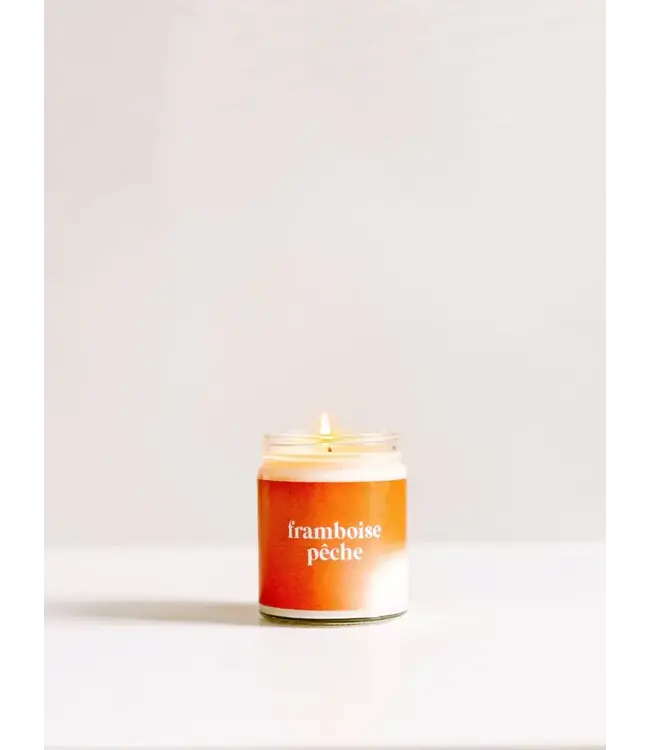 Soy Candle - Surprise Candle - 3rd Edition - Peach Raspberry - 270 ml
