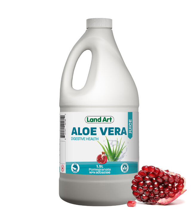Aloe Vera - Juice - Drinkable - Pomegranate - Choose a size