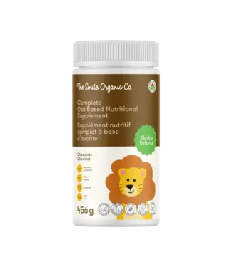 The Smile Organic Co. Kiddo Latte - 2-8 years - complete oatmeal for kids- Chocolate 456 g by The Smile Organic Co