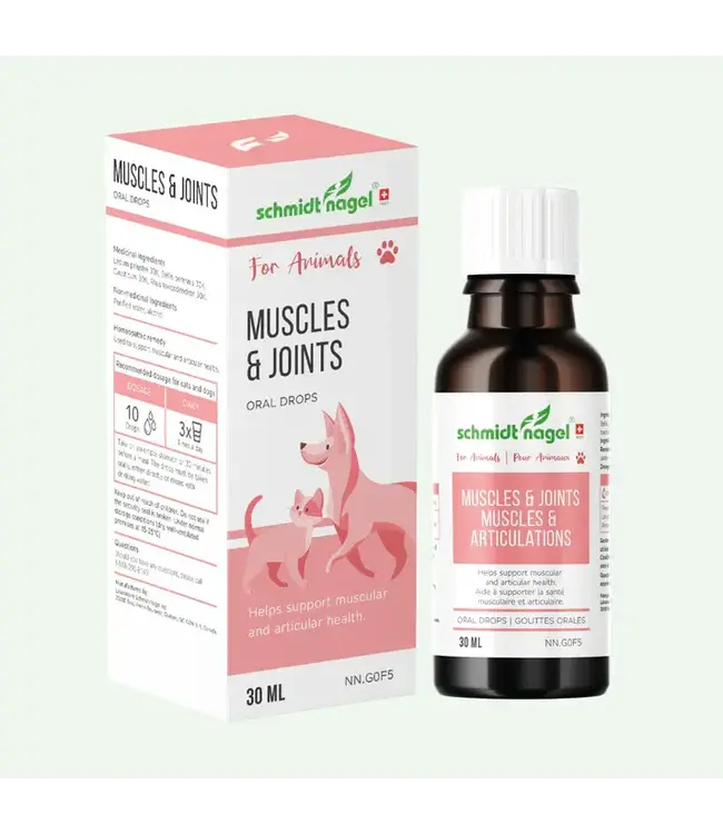Schmidt-Nagel (Homeodel) Animals - Muscles and joints - 30 ml - Schmidt Nagel