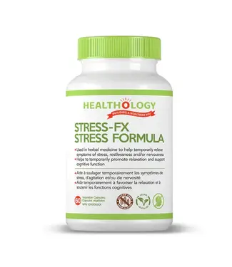 Healthology Stress-FX - La formule anti-stress - 60 Caps - par Healthology