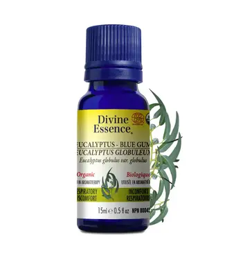 Divine Essence Organic Eucalyptus globulus - 30 ml
