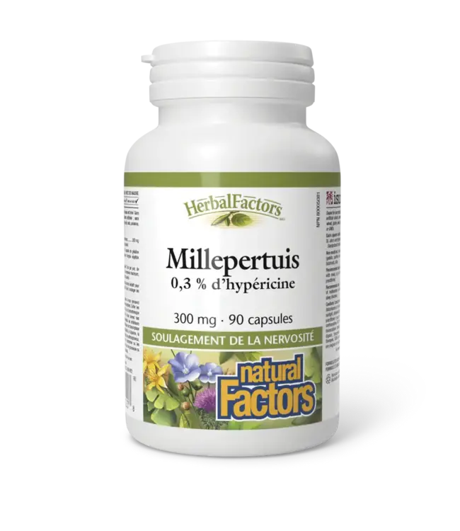 Millepertuis 300 mg - 90 capsules - par Natural Factors