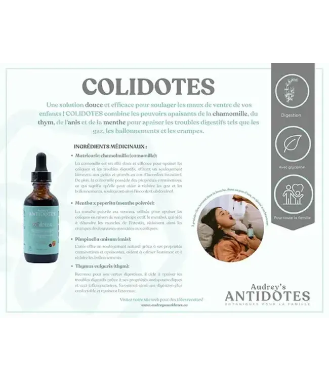 Colidotes - 60ml - Audrey Antidotes