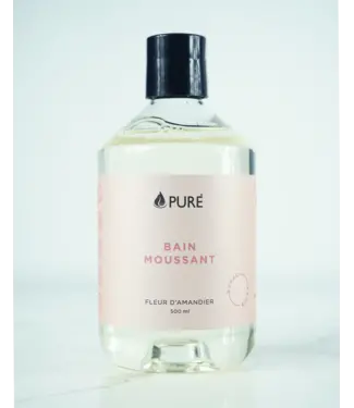 Pure Quémar Bain moussant | Relaxant | Fleur d'amandier | 500 ml