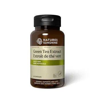 Nature's Sunshine Green Tea Extract | 60 capsules