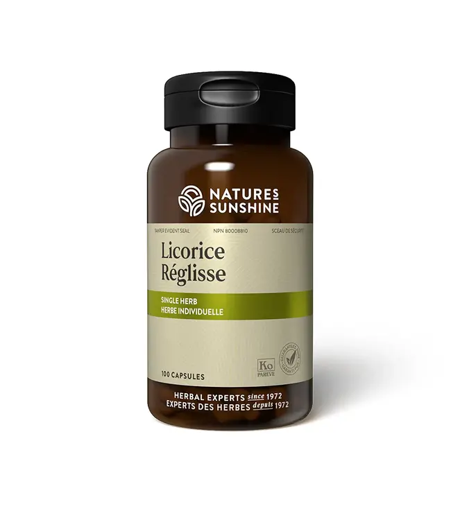 Licorice - 100 caps Nature's Sunshine
