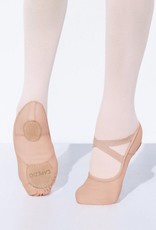 Capezio Children's2037C Hanami Canvas Ballet Shoes (Skin Tone)
