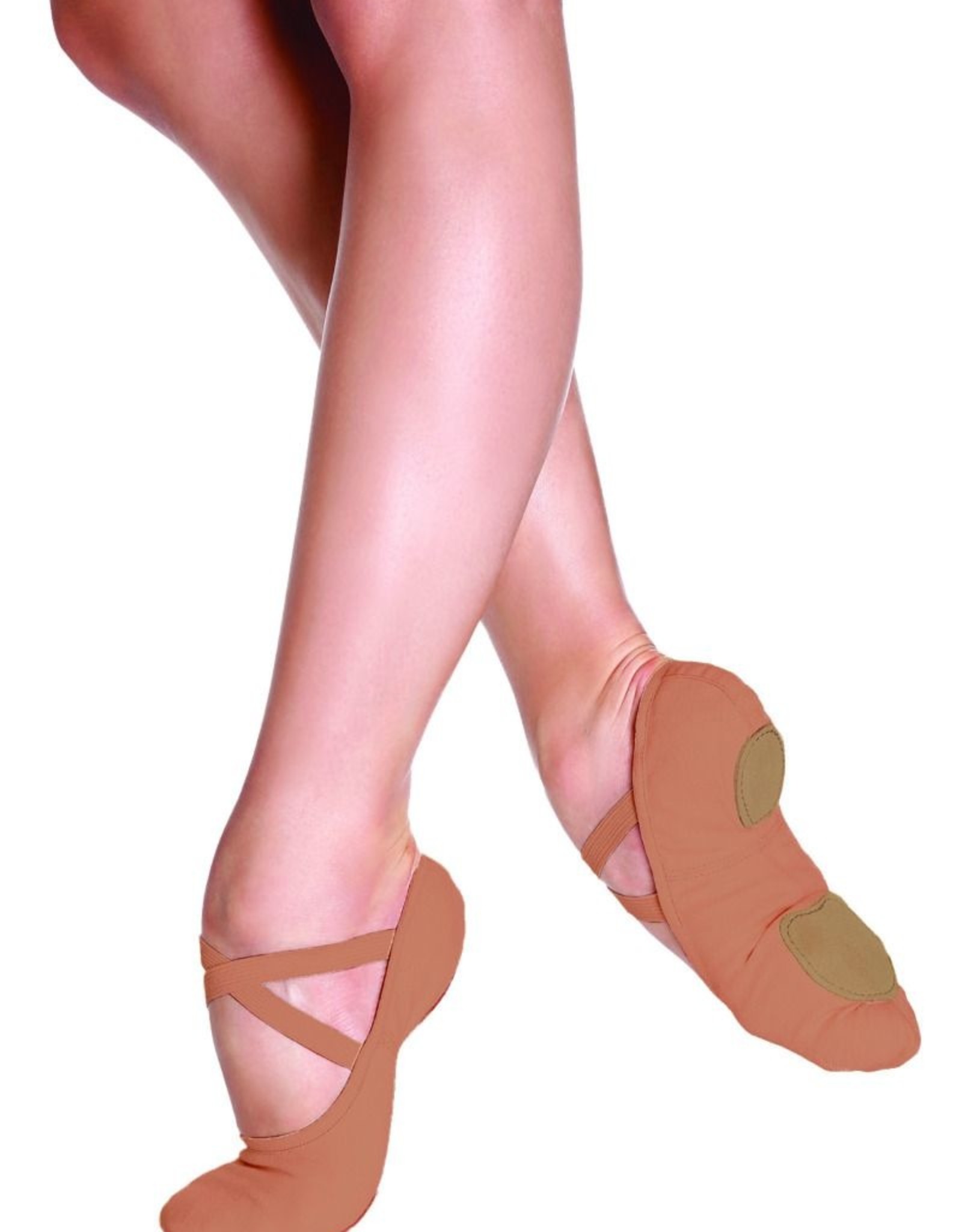 SoDanca Ladies' SD16 Canvas Ballet Shoes (Skin Tones)