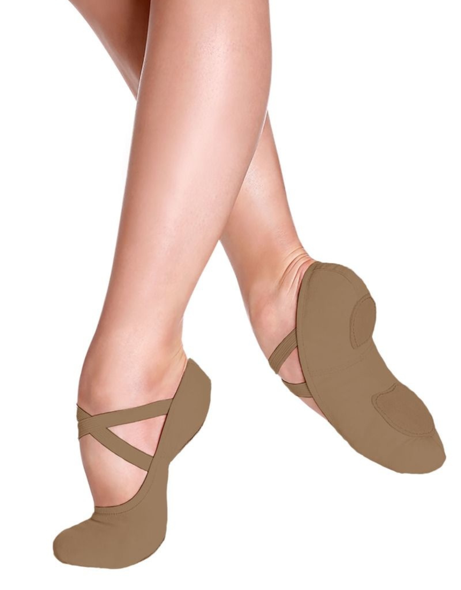 SoDanca Ladies' SD16 L Canvas Ballet Shoes (Skin Tones)
