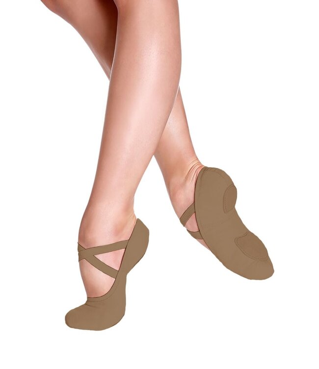 Ladies' Bliss Canvas Ballet Shoes (Skin Tones)