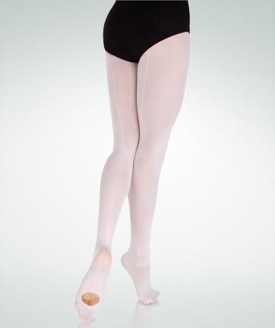 NEW Body Wrappers Professional Backseam Convertible Tights Adult Ballet Pink 