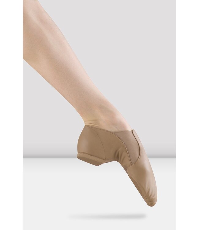 Children's Elasta Bootie Leather Jazz Shoes