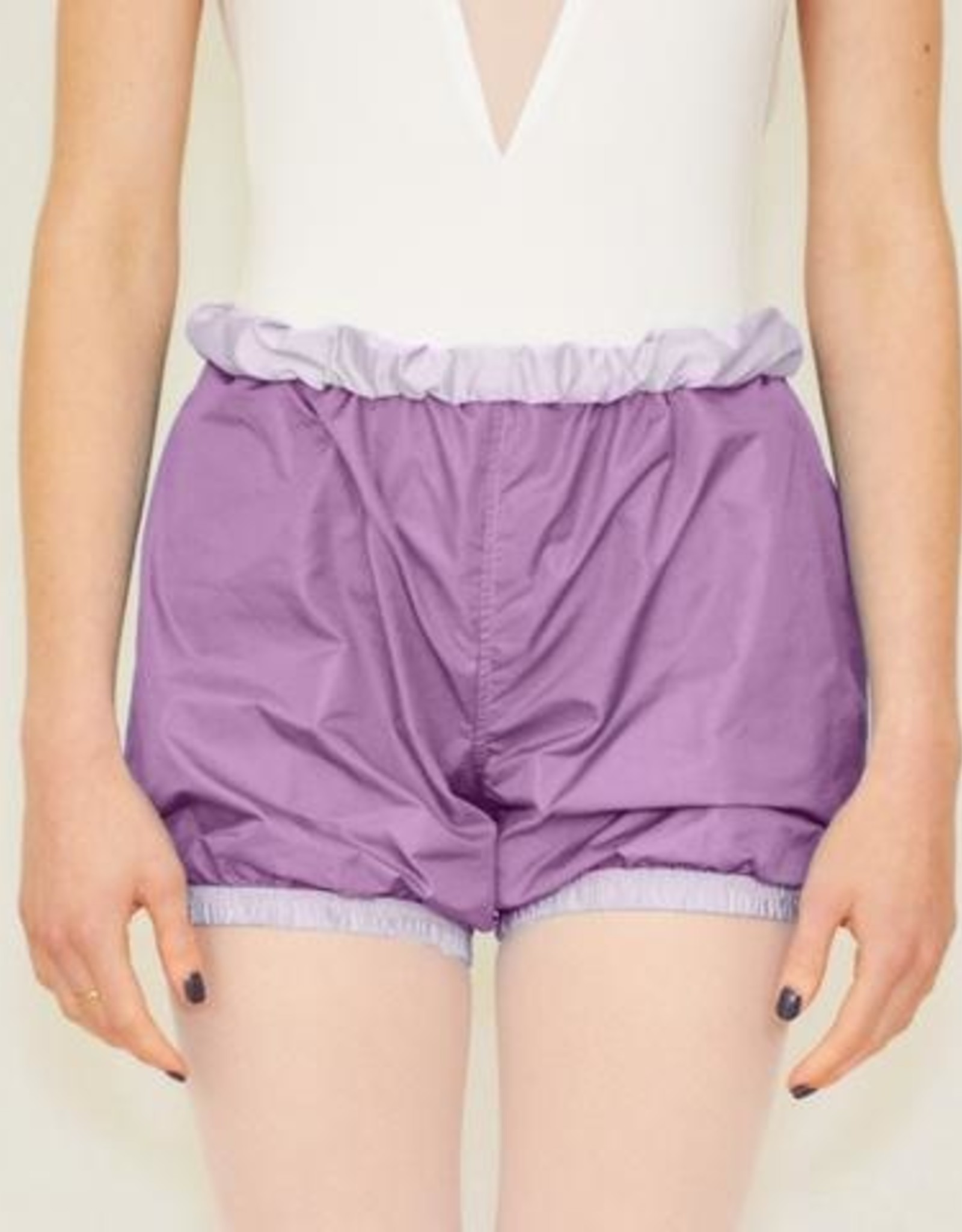 Bullet Pointe Reversible Parachute Shorts