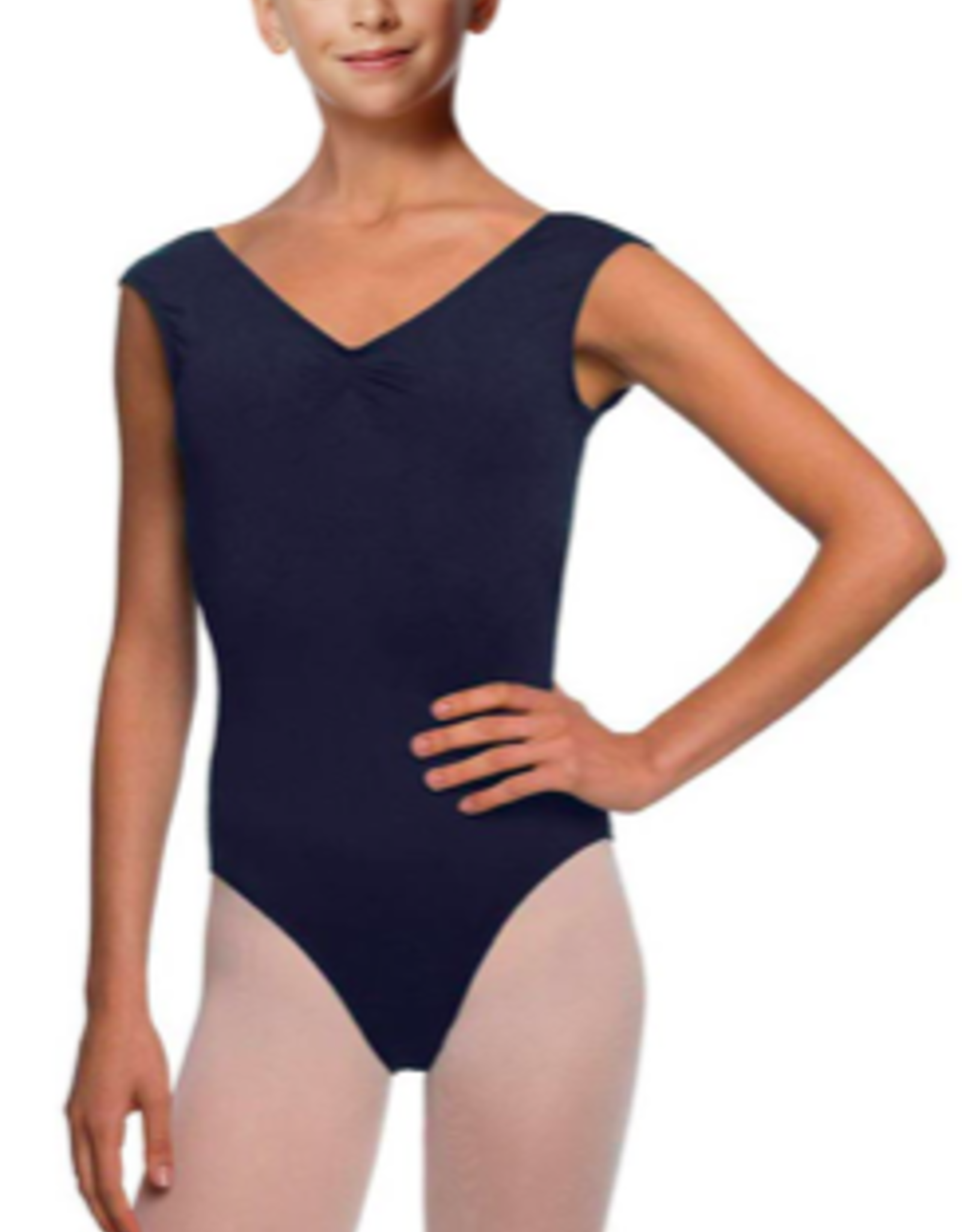 Lulli Children's LUB222C Peyton Cap Sleeve Leotard