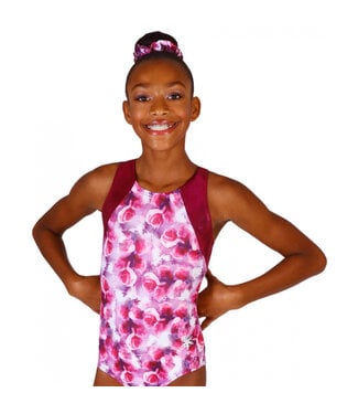 Snowflake Ladies' Rose Bouquet Gymnastics Leotard